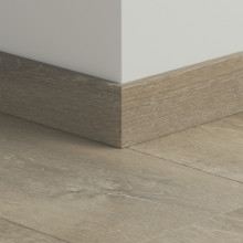 Плинтус прямой для LVT Pergo Дуб речной серый темный PGVSK40086 12х58х2400 мм